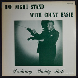 Count Basie One Night Stand With Count Basie Featuring Buddy Rich Vinyl LP USED