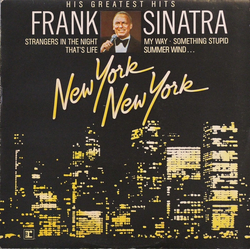 Frank Sinatra New York New York: His Greatest Hits Vinyl LP USED