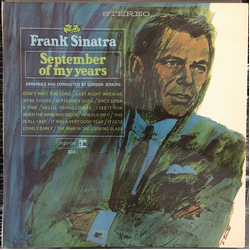 Frank Sinatra September Of My Years Vinyl LP USED
