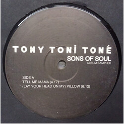 Tony! Toni! Toné! Sons Of Soul Album Sampler USED VINYL 12INCH SAMPLER