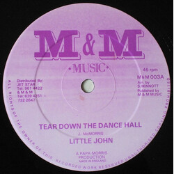 Little John Tear Down The Dance Hall Vinyl 12" USED