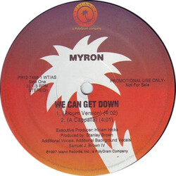 Myron We Can Get Down USED VINYL 12INCH PROMO