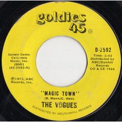 The Vogues Magic Town / Humpy Dumpty USED VINYL 7INCH 45 RPM SINGLE