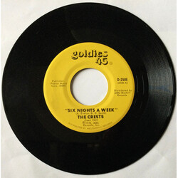The Crests Six Nights A Week / I Do USED VINYL 7INCH SINGLE