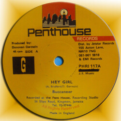 Buccaneer Hey Girl Vinyl 12" USED
