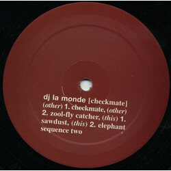 DJ La Monde Checkmate USED VINYL 12INCH 33 S RPM