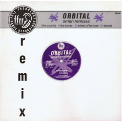 Orbital Omen Remixes USED VINYL 12INCH 45 RPM SINGLE