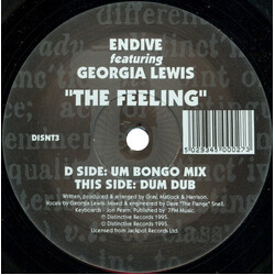 Endive / Georgia Lewis The Feeling USED VINYL 12INCH