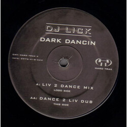 DJ Lick Dark Dancin USED VINYL 12INCH