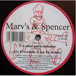 Marv's & Spencer Ladies And Gentlemen / Everybody (Clap Ya Hands) USED VINYL 12INCH 45 RPM