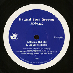 Natural Born Grooves Kickback USED VINYL 12INCH 45 RPM