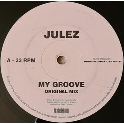 Julez My Groove USED VINYL 12INCH PROMO