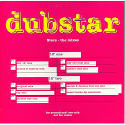 Dubstar (2) Stars - The Mixes USED VINYL 12INCH 33 S RPM PROMO + 12INCH 33 S RPM PROMO