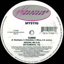 Mystiq Runnin USED VINYL 12INCH 33 S RPM
