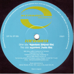 Tocharian Hypertonic USED VINYL 12INCH