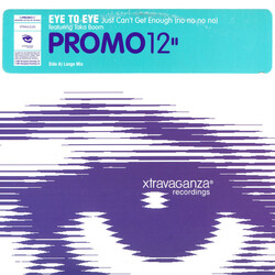 Eye To Eye / Taka Boom Just Can't Get Enough (No No No No) USED VINYL 12INCH SINGLE SIDED PROMO