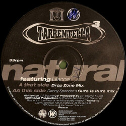Tarrentella / Liianne Natural USED VINYL 12INCH 33 S RPM