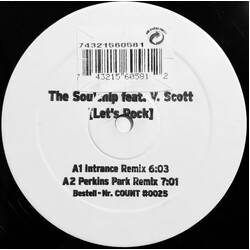The Soulchip / V. Scott Let's Rock USED VINYL 12INCH 33 S RPM WHITE LABEL