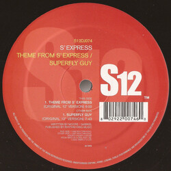 S'Express Theme From S'Express / Superfly Guy USED VINYL 12INCH 45 RPM