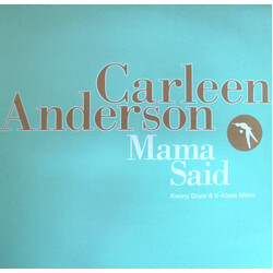 Carleen Anderson Mama Said USED VINYL 12INCH 33 S RPM PROMO