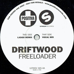 Driftwood Freeloader USED VINYL 12INCH PROMO