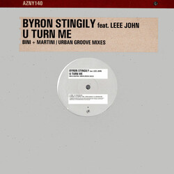 Byron Stingily / Leee John U Turn Me (Bini + Martini / Urban Groove Mixes) USED VINYL 12INCH