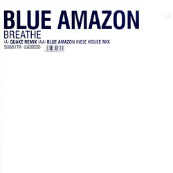 Blue Amazon Breathe USED VINYL 12INCH 33 S RPM