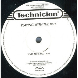 Technician2 Playing With The Boy USED VINYL 12INCH PROMO