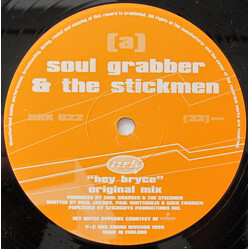 Soul Grabber / The Stickmen Hey Bryce USED VINYL 12INCH