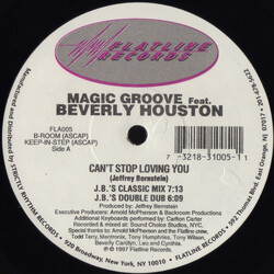 Magic Groove / Beverly Houston Can't Stop Loving You USED VINYL 12INCH 33 S RPM
