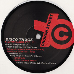 Disco Thugz Filthy Disco Vol. 2 USED VINYL 12INCH EP