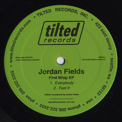 Jordan Fields Full Tilt Boogie EP USED VINYL 12INCH EP MISPRINT