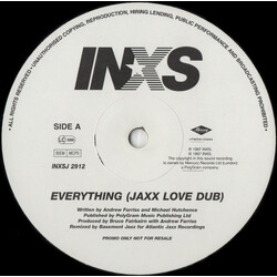 INXS Everything USED VINYL 12INCH PROMO