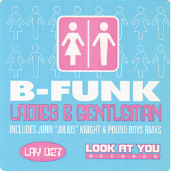 B-Funk Production Ladies & Gentleman USED VINYL 12INCH 33 S RPM
