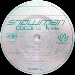 DJ Snowman Cocaine Kiss USED VINYL 12INCH