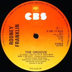 Rodney Franklin The Groove USED VINYL 12INCH 45 RPM SINGLE STEREO
