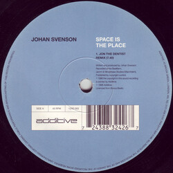 Johan Svenson Space Is The Place USED VINYL 12INCH 45 RPM