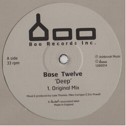 Base Twelve Deep USED VINYL 12INCH 33 S RPM