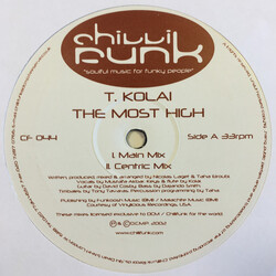 T.Kolai The Most High USED VINYL 12INCH 33 S RPM