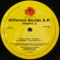 Various Different Worlds E.P. Volume 2 USED VINYL 12INCH 33 S RPM EP