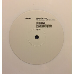 Nine Yards Always Find A Way (The Unreleased Todd Terry Mixes) USED VINYL 12INCH PROMO