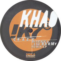 Khao Crazy Diseased And Barmy Remix EP USED VINYL 12INCH EP