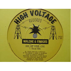 Walshe & Fingers Give Me Some Love USED VINYL 12INCH