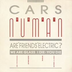 Gary Numan Cars USED VINYL 12INCH 45 RPM
