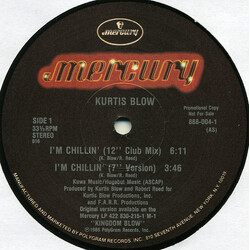 Kurtis Blow I'm Chillin' USED VINYL 12INCH 33 S RPM PROMO STEREO