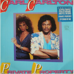 Carl Carlton Private Property Vinyl LP USED