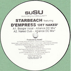 Starbeach / D-Empress Get Naked USED VINYL 12INCH PROMO 33 S RPM