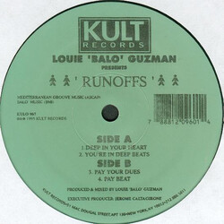 Louie "Balo" Guzman Runoffs USED VINYL 12INCH 33 S RPM