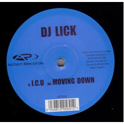 DJ Lick I.C.U USED VINYL 12INCH