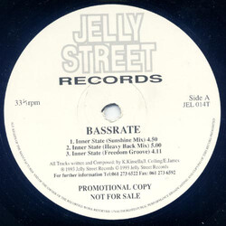Bassrate Inner State USED VINYL 12INCH PROMO